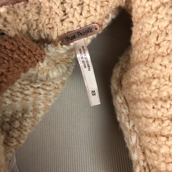 New Free People Cozy Cabin Belted Cardigan Sweater - Picture 5 of 5